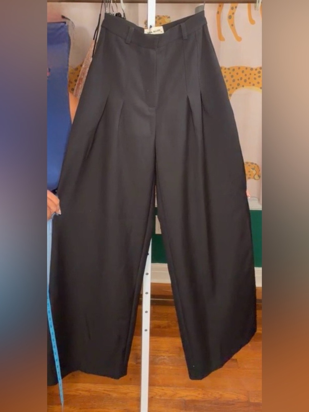 NEW JULIA ALLERT $320 Formal Wide Leg Palazzo Trousers XS - Picture 2 of 3